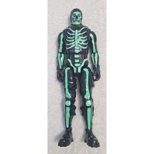 Fortnite Skull Trooper Green Glow Action Figure Epic Games 2019 -11.5"H